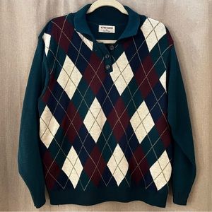 Argyle sweater